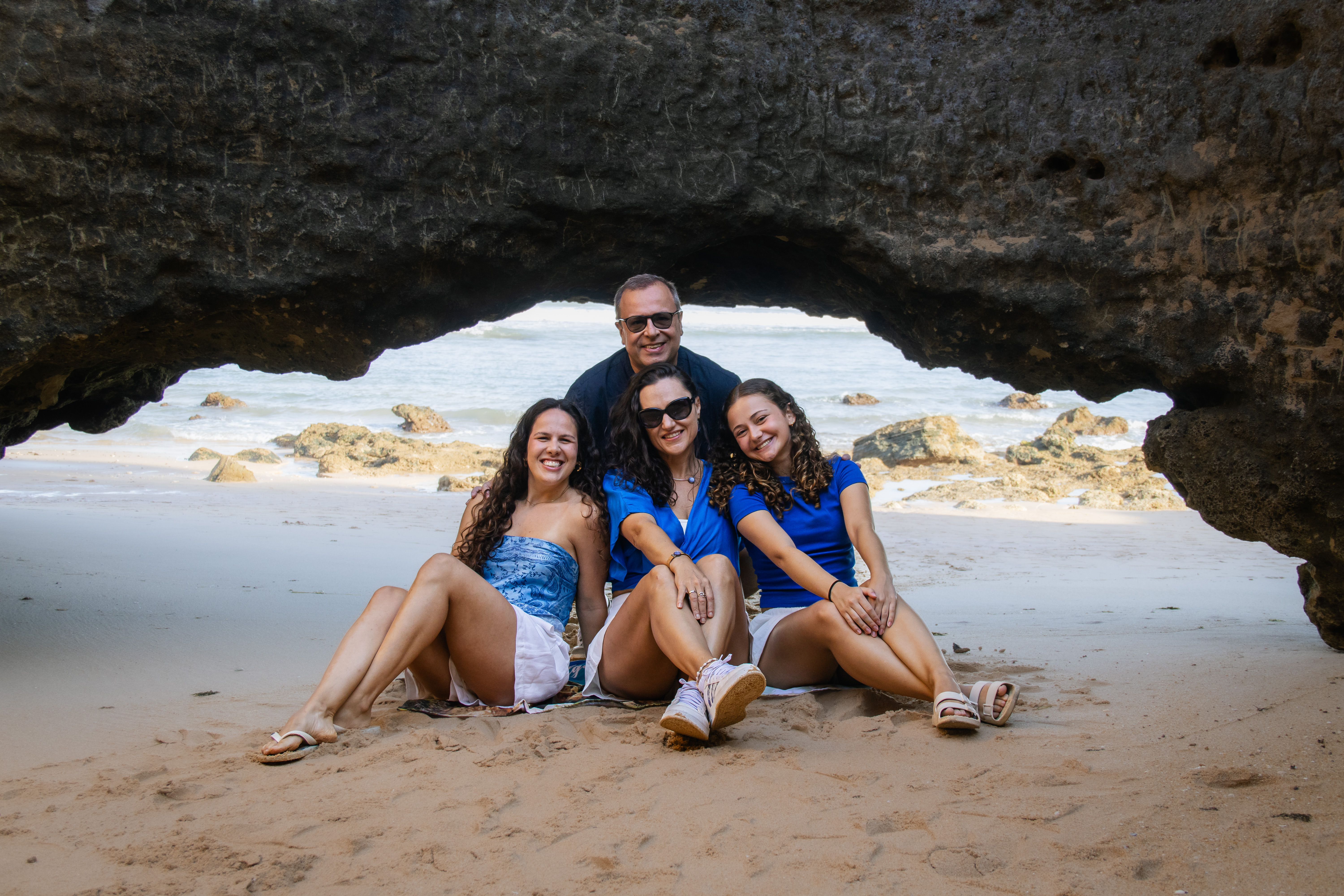 Family photoshoot Algarve