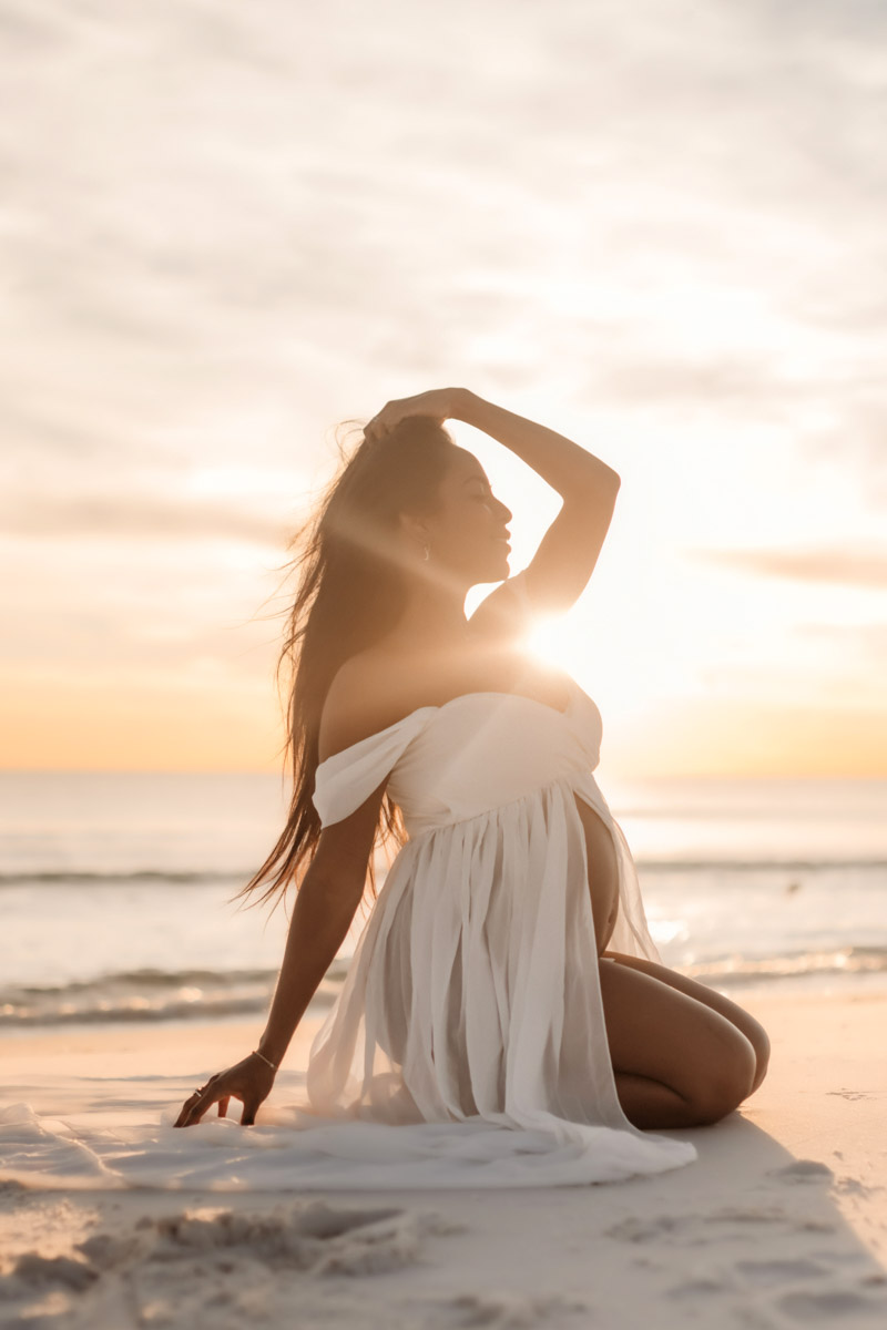 Maternity portrait, Algarve